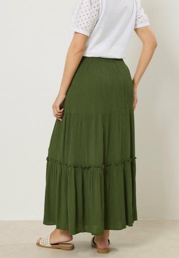 Юбка с воланами