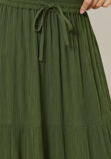 Юбка с воланами