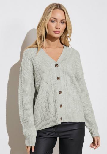 Длинный кардиган