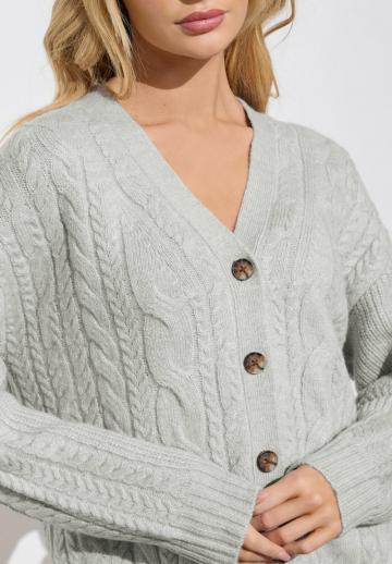 Длинный кардиган