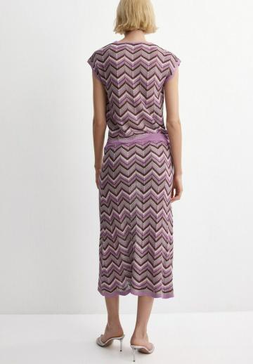 Вязаная юбка