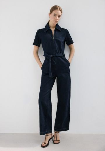 Джинсовый комбинезон