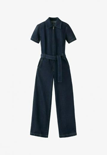 Джинсовый комбинезон