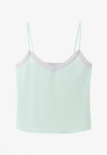 Топ на бретельках