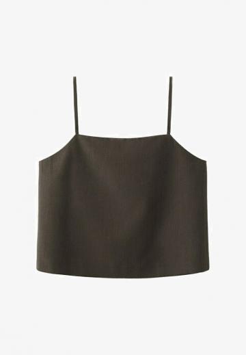 Топ на бретельках