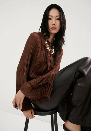 Шифоновая блузка