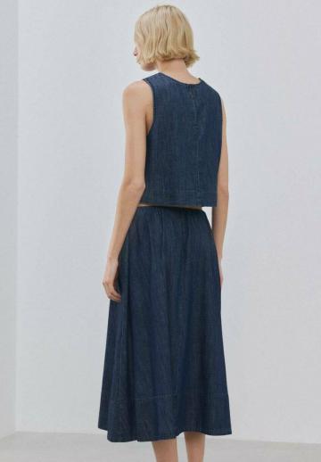 Джинсовый комбинезон