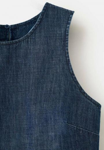 Джинсовый комбинезон