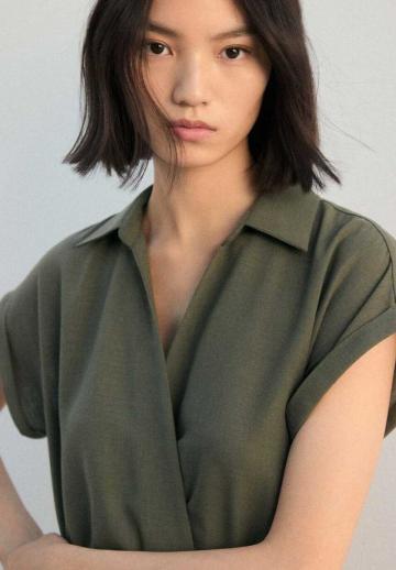 Блузка-платье