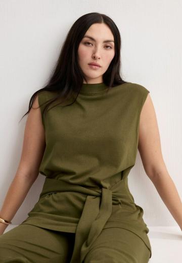 Длинный топ