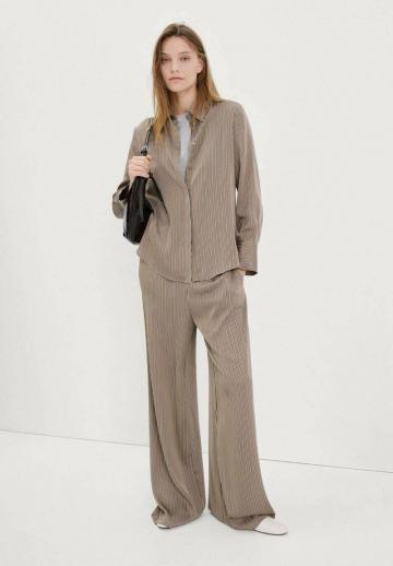 Атласная блузка