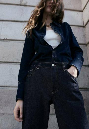 Прямые джинсы