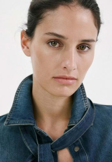 Джинсовое платье