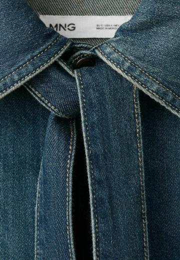 Джинсовое платье