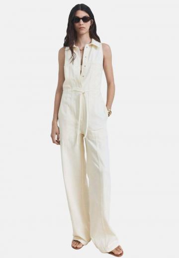 Джинсовый комбинезон