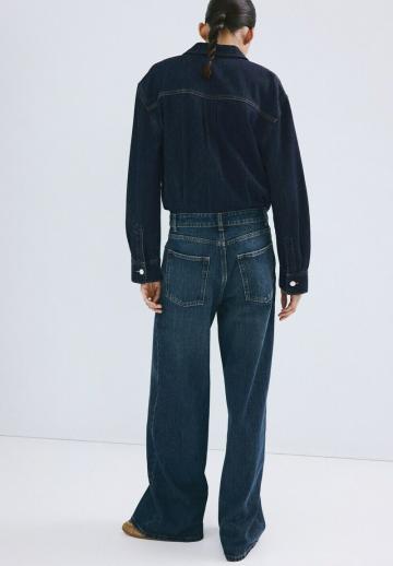 Джинсовый комбинезон