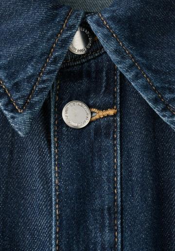 Джинсовый комбинезон