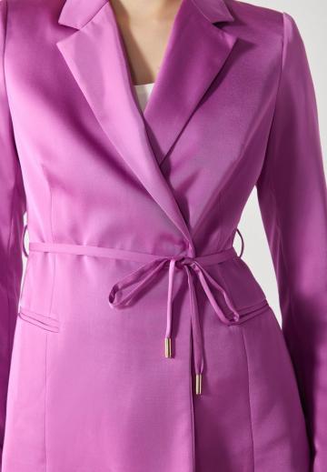 Длинный блейзер