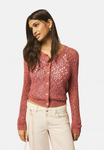 Вязаная кофта