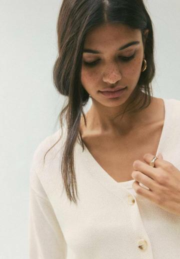 Вязаная кофта