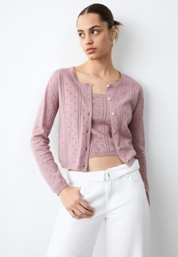 Вязаная кофта