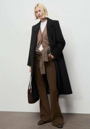 Шерстяное пальто