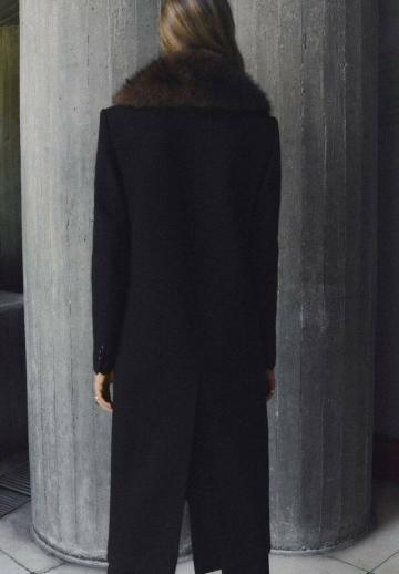 Шерстяное пальто