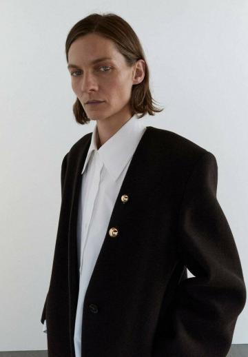 Шерстяное пальто