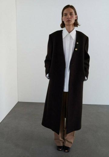 Шерстяное пальто