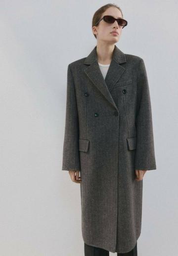 Шерстяное пальто