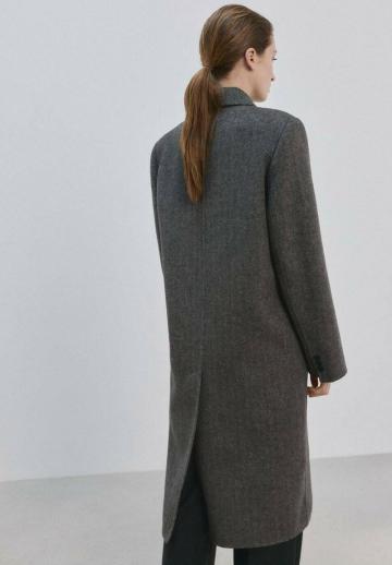 Шерстяное пальто