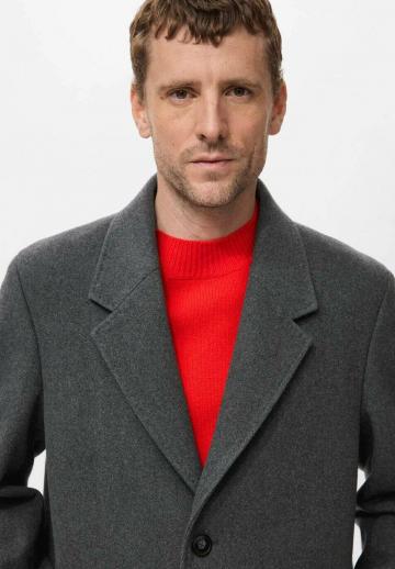 Шерстяное пальто