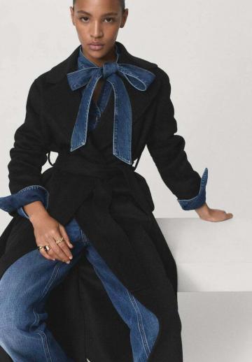 Шерстяное пальто