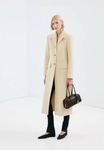 Шерстяное пальто