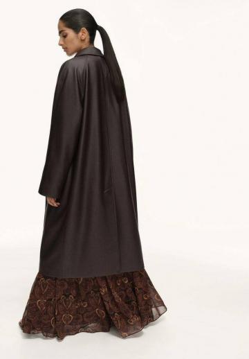 Пальто из искусственной кожи