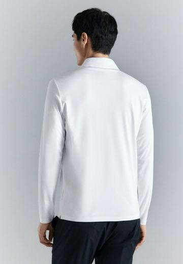 Поло с длинным рукавом