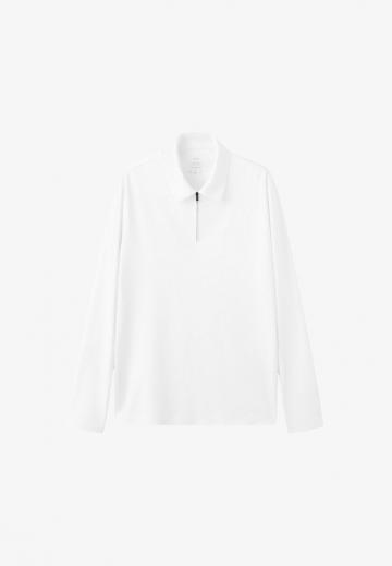 Поло с длинным рукавом