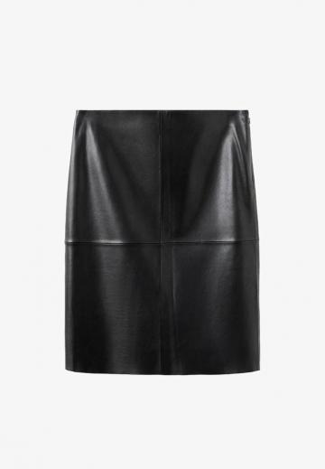 Кожаная юбка