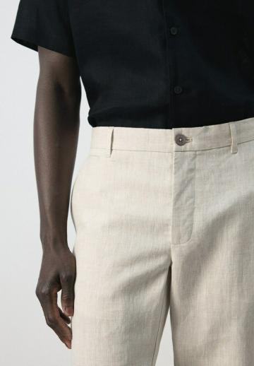 Льняные брюки