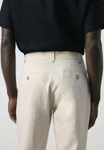 Льняные брюки