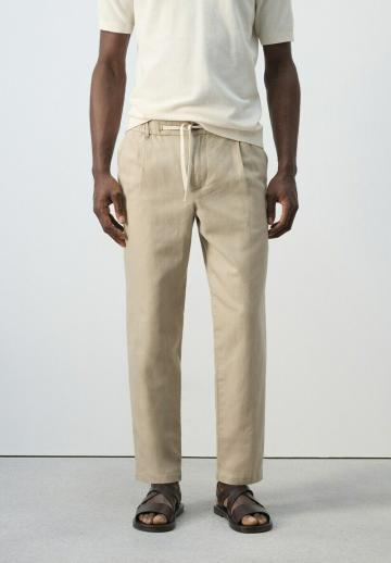 Льняные брюки