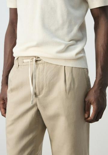 Льняные брюки