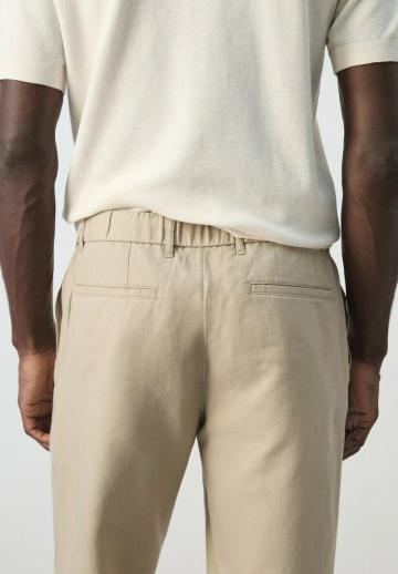 Льняные брюки