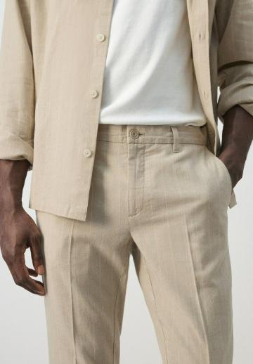 Льняные брюки