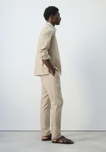 Льняные брюки