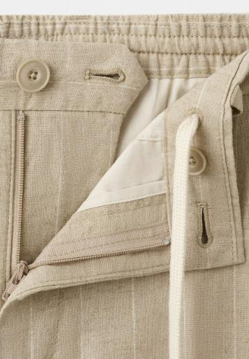 Льняные брюки