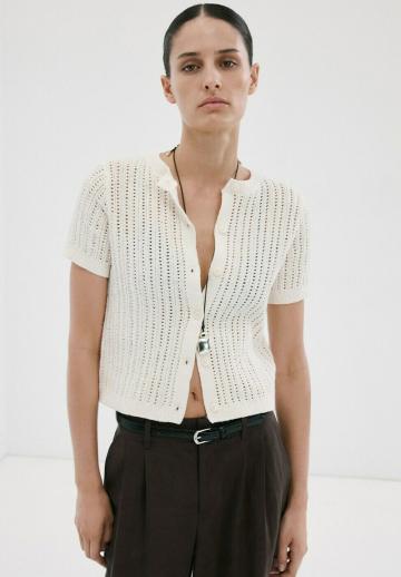 Вязаная кофта