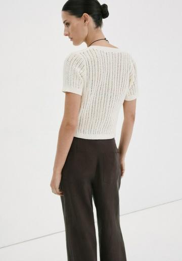 Вязаная кофта