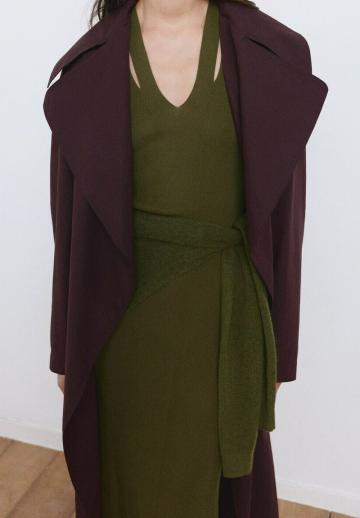 Вязаное платье