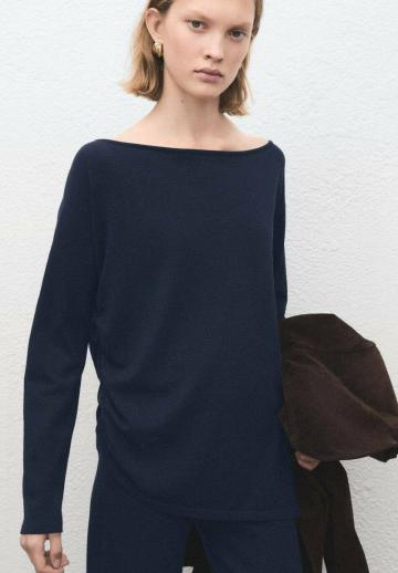 Длинный пуловер